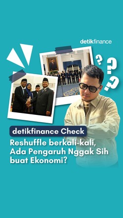 Video: #Tanyadetikfinance Reshuffle Berkali-kali, Ada Pengaruh buat Ekonomi?