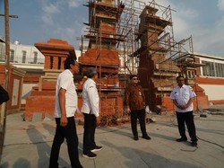 Bupati Kediri Cek Progres Pembangunan Museum Sri Aji Joyoboyo Tahap 3