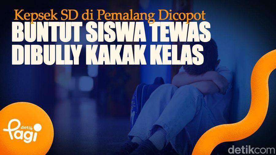 Video: Kepsek SD di Pemalang Dicopot Buntut Siswa Tewas Dibully Kakak Kelas