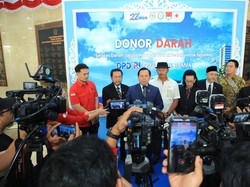 HUT Ke-22 DPD, Sultan Najamudin Dorong Donor Darah Serentak di 38 Provinsi