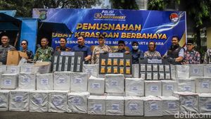 Jutaan Butir Obat Keras Dimusnahkan di Jakarta Utara