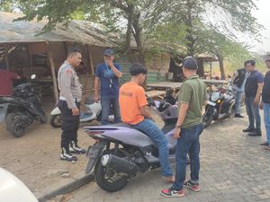 2 Maling Motor Diringkus saat Cari Target di Minimarket Mojokerto