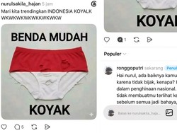Unggahan Celana Dalam Merah Putih Pemicu Kemarahan Warganet
