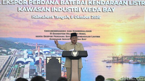 Prabowo Resmikan 11 Ekosistem Hilirisasi Senilai Rp180 Triliun di Maluku Utara