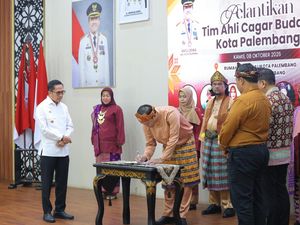Ratu Dewa Lantik 7 Anggota Tim Ahli Cagar Budaya, Diminta Jaga Warisan Palembang