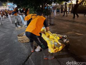 Wayang Jogja Night Carnival 2026 Padat Penonton, Sisakan Sampah 1 Ton