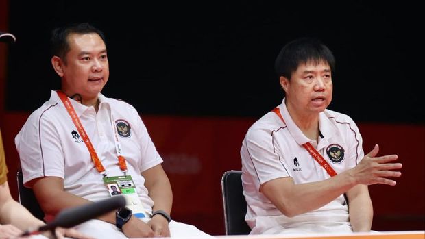Pelatih ganda putra, Antonius Budi Ariantho. (Arsip PBSI)