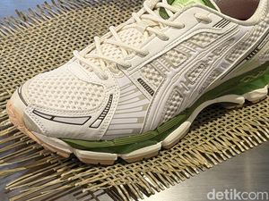 Terinspirasi Pandan, Sneakers ASICS x atmos Punya Sentuhan Khas Indonesia