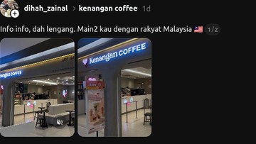 Viral Isu Boikot Produk Indonesia, Kenangan Coffee Malaysia Kena Imbas?