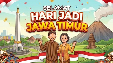 100 Ucapan Selamat HUT ke-81 Jawa Timur yang Penuh Semangat dan Makna