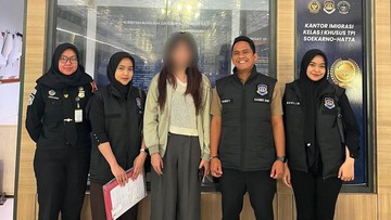 Gadis WN Jepang Overstay 3 Tahun di Blitar Kini Dideportasi
