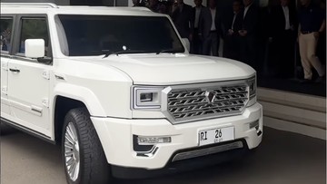 Menko AHY Sudah Pakai Maung Buat Mobil Dinas, Pelat Nomornya RI 26