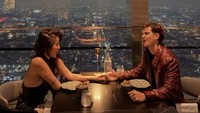 Momen Olla Ramlan dan Tristan Molina Sushi Date hingga Dinner Romantis