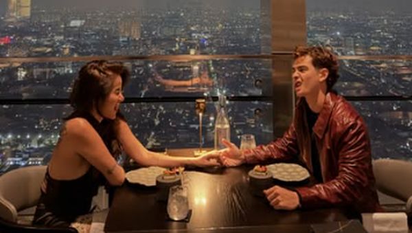 Momen Olla Ramlan dan Tristan Molina Sushi Date hingga Dinner Romantis