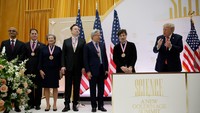 Trump Berikan Penghargaan Sains Tertinggi untuk Elon Musk, Jensen Huang Dkk