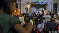 Tanpa Kata, Seniman Pantomim Pukau Pengunjung JakMime Fest 2026 di Kota Tua