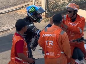 Cekcok Sampai Acungkan Jari Tengah, Rins Harap Marshal Juga Minta Maaf