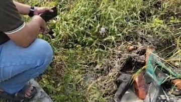 Mayat Pria dan CBR-nya Ditemukan Tertutup Semak dalam Parit di Sidoarjo