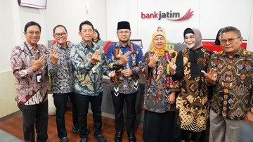 Perkuat Kolaborasi Ekonomi, Bank Jatim Resmikan Kantor Cabang Balikpapan