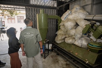Pertamina Dukung Pengelolaan Bank Sampah untuk Jaga Kebersihan Mandalika