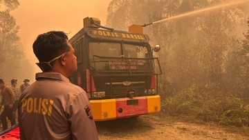 Mengkhawatirkan, Asap Karhutla Selimuti Barito Selatan hingga Udara Menguning
