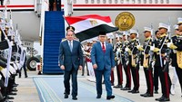 Presiden Mesir El-Sisi Tiba di Jakarta, Bertemu Prabowo di Istana Merdeka Besok