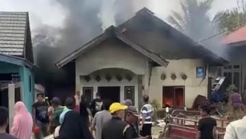 Tuding Istrinya Selingkuh, Pria di Konawe Bakar Rumah