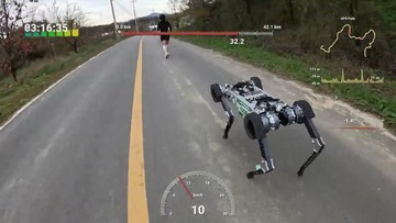 RAIBO2: Robot Anjing yang Lari Maraton 42 km Tanpa Henti