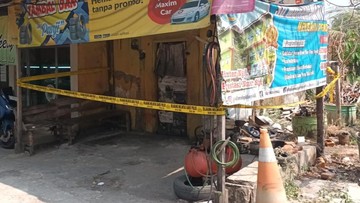 Polisi Amankan 3 Gotri Peluru dari TKP Penembakan Tukang Tambal Ban Boyolali