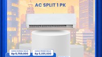 AC Split 1 PK di Transmart Full Day Sale Harganya Miring!