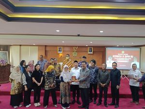 Wabup Agung Mayun Terima Kunker Reses Komisi X DPR