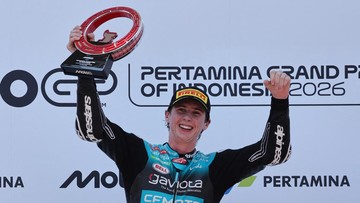 Klasemen Moto3 2026 usai Race di Mandalika: Quiles Kampiun, Veda Ega Posisi 7