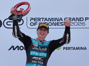 Klasemen Moto3 2026 Usai Maximo Quiles Kunci Gelar Juara Dunia di Mandalika