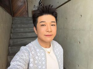 Turun 37 Kg, Shindong Super Junior Bantah Fotonya Kurus Hasil Rekayasa AI