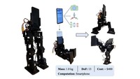 Smartphone Bekas Disulap Jadi Robot Berkaki, Begini Wujudnya