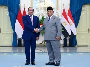 Video RI-Mesir Dukung Kemerdekaan Palestina Melalui Solusi Dua Negara