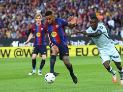 Opta mencatat, Jesus jadi striker di Eropa paling efisien saat ini. Satu tembakan satu gol! (REUTERS/Albert Gea)