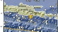 Gempa M 4,1 Guncang Blitar, Getaran Terasa hingga Malang-Lumajang