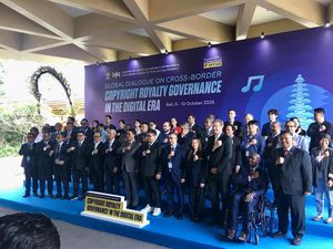 KCI dan Kemenkum Bahas Royalti Musik Bersama 36 Negara di Bali
