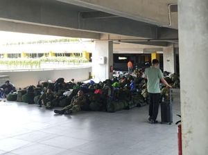 Bandara Riyadh Diserang, Jemaah Umrah Telantar di Bandara Makassar