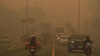 Asap Karhutla Kalimantan Masuk Rumah, Riset: AC-Pembersih Udara Tak Cukup