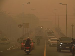 Makin Parah, Asap Karhutla Kalimantan Terdeteksi Sampai Filipina