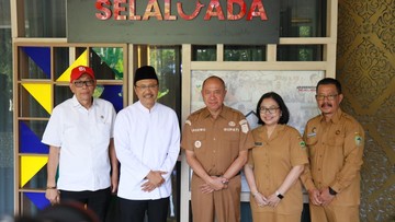 Mensos Apresiasi Partisipasi Warga Banyumas yang Jadi Agen Perlinsos