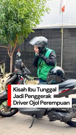 Video Perjuangan Vivik: Ibu Tunggal yang Jadi Penggerak Serikat Ojol Perempuan