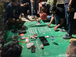 BNNP NTB Gerebek Rumah Bandar Sabu di Sumbawa, 156 Poket Disita