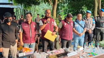 Aparat Gabungan Kepolisian dan BNN Lumpuhkan Kawasan Peredaran Narkotika di Kota Medan