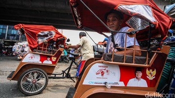 Bantuan Becak Listrik Presiden Prabowo Ringankan Beban Pengemudi Lansia di Depok
