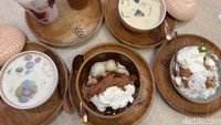 Unik! Kafe di Kemang Ini Sajikan Kolak hingga Thai Bualoy Bentuk Bunga