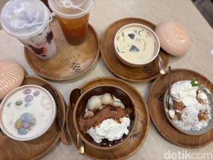 Unik! Kafe di Kemang Ini Sajikan Kolak hingga Thai Bualoy Bentuk Bunga