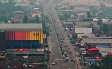Kala Asap Karhutla Membentang hingga Ujung Timur Nusantara